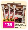 Tastic Long Grain Parboiled Rice-For 3 x 2Kg