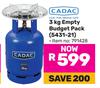 Cadac 3Kg Empty Budget Pack 5431-21 791428