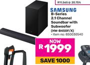 Samsung B-Series 2.1 Channel Soundbar With Subwoofer HW-B450F/X 850030540