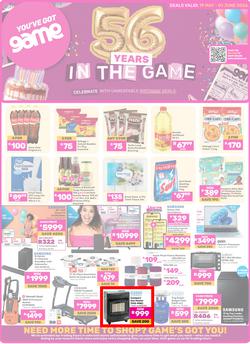 Game : 56 Years In The Game (19 May - 01 June 2026), page 1