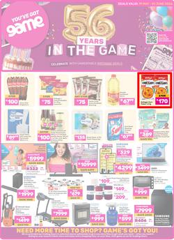 Game : 56 Years In The Game (19 May - 01 June 2026), page 1