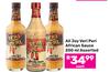 All Joy Veri Peri African Sauce Assorted-250ml