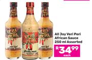 All Joy Veri Peri African Sauce Assorted-250ml