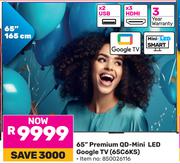 TCL 65" Premium QD-Mini LED Google TV 65C6KS 850026116