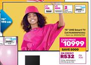 Samsung 75" UHD Smart TV UA75U8000FKXXA 850032750