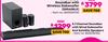 JVC 5.1 Channel Soundbar With Wires Subwoofer & Satellite Spaekers 850036152