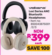 Volkano Lexi Series ANC Bluetooth Headphones 850043875001/2/3