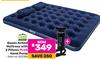 Camp Master Queen Airbed Mattress With 2 Pillow Plus Hand Pump