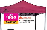 Ozark Trail 2 x 2m Red Gazebo