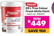 Plascon True Colour Fresh White Pant-20Ltr
