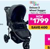 Little One Deluxe 3 Wheel Jogger