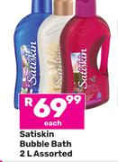 Satiskin Bubble Bath Assorted-2Ltr