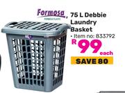 Formosa 75Ltr Debbie Laundry Basket