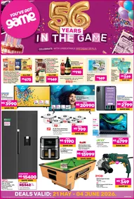 Game Namibia : 56 Years In The Game (21 May - 04 June 2026)
