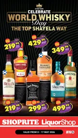 Shoprite : Celebrate World Whisky Day (08 May - 17 May 2026)