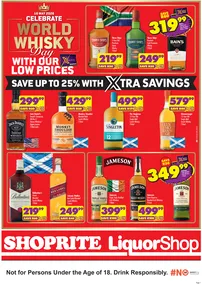 Shoprite : Whisky Day Deals (08 May - 17 May 2026)