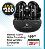 Volkano Nomad Active Noise Cancelling True Wireless Eaarphones Black