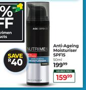 Nutrimen Anti Ageing Moisturiser SPF15-50ml