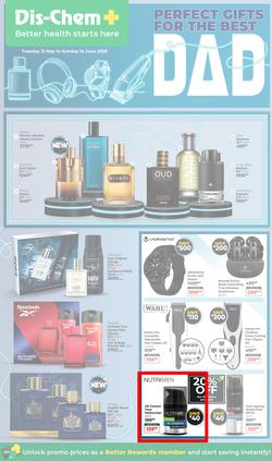 Dis-Chem : Perfect Gifts For The Best Dad (12 May - 14 June 2026), page 1