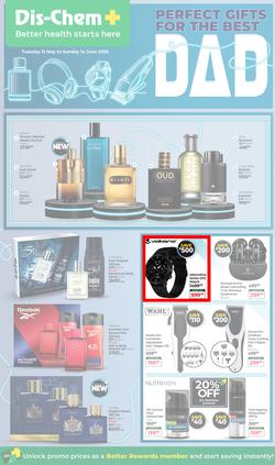 Dis-Chem : Perfect Gifts For The Best Dad (12 May - 14 June 2026), page 1