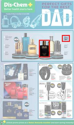 Dis-Chem : Perfect Gifts For The Best Dad (12 May - 14 June 2026), page 1