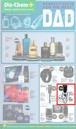 Dis-Chem : Perfect Gifts For The Best Dad (12 May - 14 June 2026), page 1