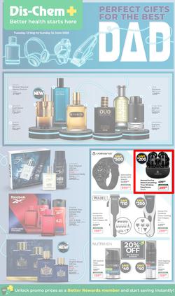 Dis-Chem : Perfect Gifts For The Best Dad (12 May - 14 June 2026), page 1