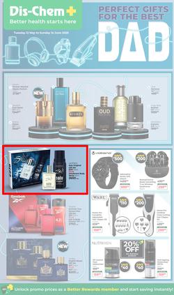 Dis-Chem : Perfect Gifts For The Best Dad (12 May - 14 June 2026), page 1