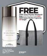 Issey Miyake Le Sel d'Issey EDP-125ml Free Issey Miyake Weekend Bag