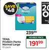Tena Pro Skin Pants Normal Large 10 Pack