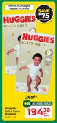 Huggies Extra Care Nappies (Sizes 1-5)-Per Pack