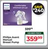 Philips Avent Manual Breast Pump