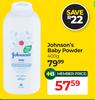 Johnson's Baby Powder-400g