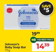 Johnson's Baby Soap Bar-175g
