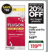 Flugon Colds And Flu Syrup-200ml