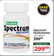 Spectrum Multivitamin-120 Tablets
