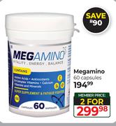 Megamino-For 2 x 60 Capsules
