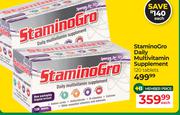 StaminoGro Daily Multivitamin Supplement-120 Tablets Each