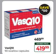 VasQ10 90 Swallow Capsules