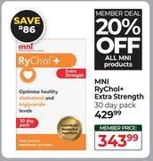 MNI RyChol+ Extra Strength 30 Day Pack