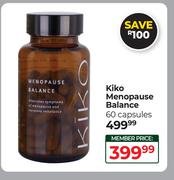Kiko Menopause Balance 60 Capsules