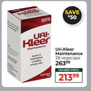 Uri-Kleer Maintenance 28 Vegecaps