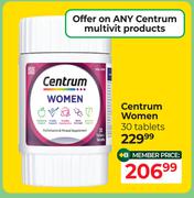 Centrum Women 30 Tablets