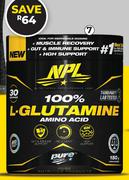 NPL 100% L-Glutamine Amino Acid-150g
