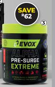 Evox Alpha Pre Surge Extreme-400g