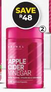 Primal Apple Cider Vinegar 120 Vegetable Capsules