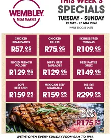Wembley Meat Market : Specials (12 May - 17 May 2026)