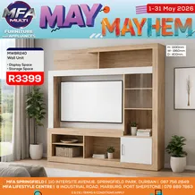 Multi Furniture & Appliances : May Mayhem (01 May - 31 May 2026)