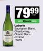 Laborie Sauvignon Blanc, Chardonnay, Chenin Blanc Or Rose-750ml