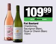 Fat Bastard Chardonnay Sauvignon Blanc Rose Or Chenin Blanc-750ml